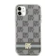 DKNY iPhone 11 / XR Case IML Checkered Mono Pattern MagSafe, Beige