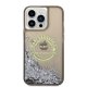 Karl Lagerfeld Liquid Glitter RSG Case for iPhone 14 Pro Max - Black