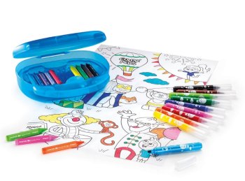 Creative Set - Suitcase with Markers and Crayons ColorPeps Jumbo Maped