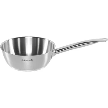 De Buyer PRIM'APPETY Conical Sauté Pan 20 cm, Stainless Steel, Silver