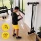 Wall-Mounted Lat Pulldown and Low Row Trainer 4FIZJO CrossPULL