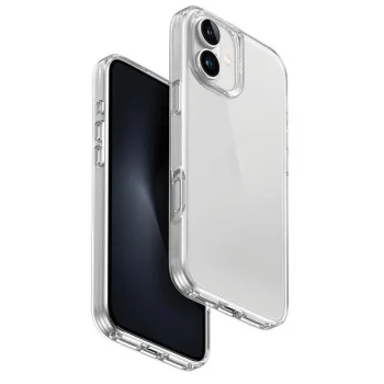 UNIQ Air Fender case for iPhone 16 Plus - transparent