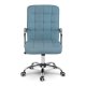 Sofotel Benton Ergonomic Fabric Office Chair, Blue