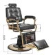 Gabbiano Boss Barber Chair, Black