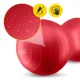 4Fizjo Peanut Air Ball Exercise Ball, 45x90 cm, Red