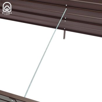 Raised Garden Bed Klasika Garden, 1500x750x300mm, Brown
