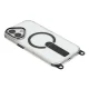 iPhone 17 Case with Stand, Straps (30/120 cm) and MagSafe, Black