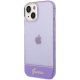 Guess Translucent vāciņš iPhone 14 Plus – Violets