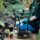 Folding 2-in-1 Garden Kneeler and Seat, Blue