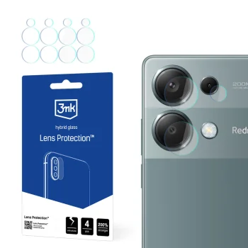 3mk Lens Protection™ Hybrid Camera Glass for Redmi Note 13 Pro 4G