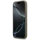 Guess iPhone 17 Pro Case Silicone Big 4G Script, Brown