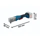 Bosch GRS18V-330 Cordless Right-Angle Impact Wrench 18V 1/2\" in L-BOXX