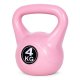 ModernHome Fitness Kettlebell 4 kg for Strength Training, Pink