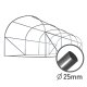 Garden Greenhouse Tunnel 2.5 x 4 m (10m2) Plonos, Pink