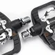 Rockbros PD303 Platform & SPD Bicycle Pedals - Black
