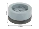 Anti-Vibration and Anti-Slip Noise Reducing Pads for Washing Machine, 4 pcs, 6.5 × 3.2 cm, Grey