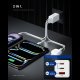 Spigen Essential EE673EU 3-port 67W wall charger - white