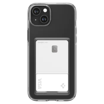 Spigen Crystal Slot Case for iPhone 15 Plus, Clear