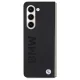 BMW Leather Hot Stamp Case for Samsung Galaxy Z Fold 5 - Black