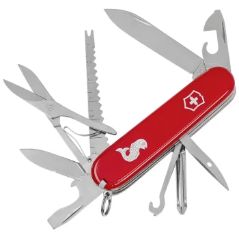 Victorinox Fisherman Pocket Knife, 18 Functions, 91 mm, Red