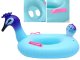 Colourful Inflatable Kids\' Swimming Ring with Peacock Design 60cm