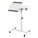 Maclean Mobile Laptop Desk MC-121 W, Adjustable Height, White