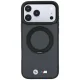 BMW Kevlar Ring Stand 360 MagSafe Case for iPhone 18 Pro Max / 17 Pro Max, Dark Gray