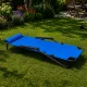 Folding Garden Lounger Zero Gravity 2-in-1, Blue