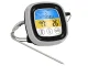 Digital Kitchen Meat Thermometer with Probe Black-Silver