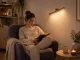 Magnetic LED Wall Night Light with USB-C, Wooden Design