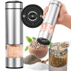 Electric Salt and Pepper Grinder with LED