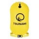 4Fizjo TSUNAMI Inflatable Swim Safety Buoy, Yellow