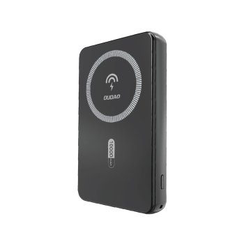Magnetic Power Bank Dudao K14S 5000mAh 20W Black