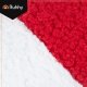 Ruhhy 27032 Candy Cane Pillow Christmas Decoration, Soft Holiday Throw Pillow, Red and White