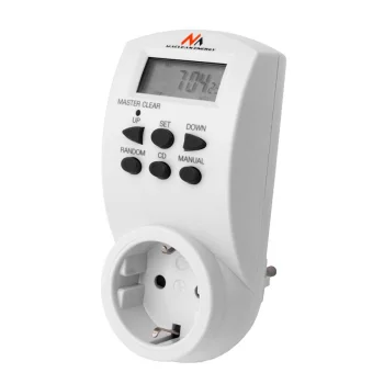 Maclean Digital Timer with German Socket, 3600W