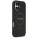 Guess Saffiano Classic Logo MagSafe Case for iPhone 17, Black