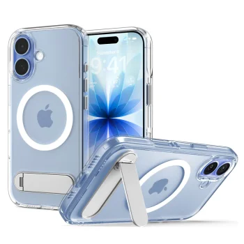 Spigen Ultra Hybrid "S" MagSafe Phone Case Cover iPhone 17 - Clear and White