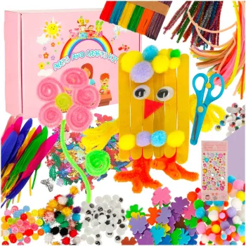 Kids Creative Craft Kit XXXL 1200 Pieces