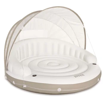 Intex Inflatable Island with Canopy 199x150cm