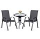 Sofotel SO-981 Outdoor Set: Round Table & 2 Garden Chairs - Perfect for Patio Relaxation