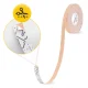 4Fizjo Kinesiology Tape for Face 5 m x 1 cm, Beige