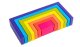 Wooden Blocks Logic Arcade Game Rainbow Square Jhtoy-282
