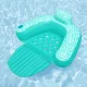 Bestway Comfort Plush Pro Inflatable Floating Chair, 145x120 cm, Blue/White