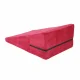 Ergonomic Wedge Pillow XXL, Velour, Red