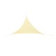 LUARO Triangular Sun Shade Sail / Canopy 4x4x4m, Waterproof, Beige