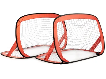 Football goal set for kids, 2 goals, 110 cm, IPLAY