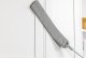 Telescopic Microfiber Duster Ruhhy with 2 Heads, Grey