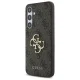 Guess GUHCS24FE4GMGBR S24 FE S721 brown/brown hardcase 4G Big Metal Logo