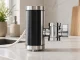 Electric Instant Water Heater Faucet 3000W with LED Display, Silver
