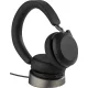 Jabra Evolve2 75 MS Bluetooth Headset with Charging Stand, Black